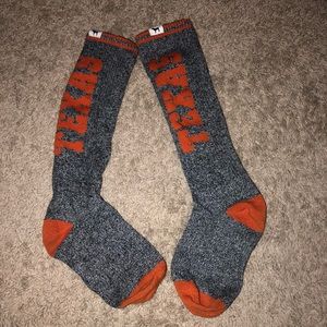 Texas Longhorns VS PINK socks